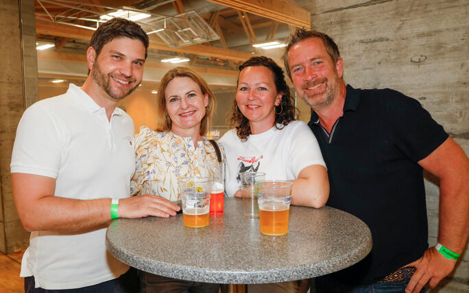 Fr&uuml;hlingsfest in Grabs, St. Gallen, Schweiz