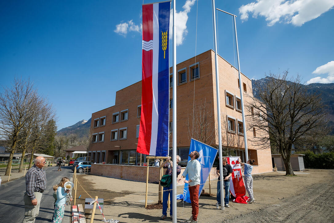 Liechtenstein Schaan Vaduz Neueroeffnung Jugendherberge
