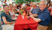 Sommernachtsfest in Weite, St. Gallen, Schweiz.