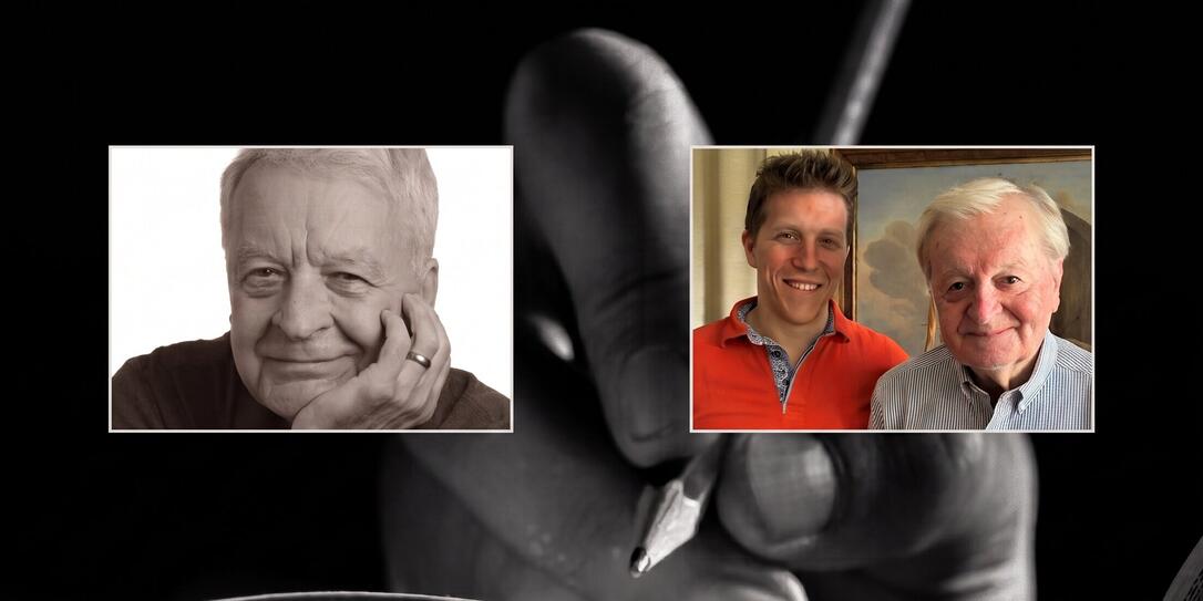 Jens Dittmar (links) sowie Pieter und Frank van Eck (rechts) geben Einblick in ihre Meinung zum Einsatz von KI in der Literatur.