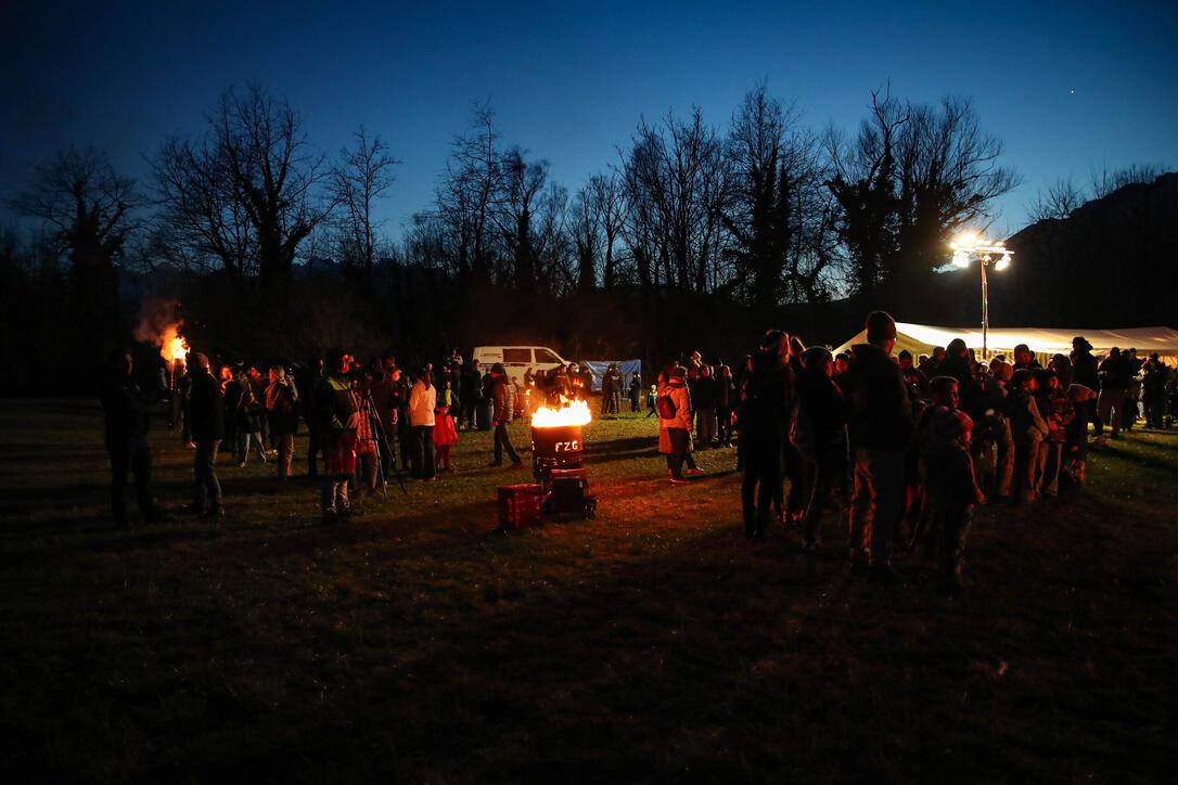 Fackel- und Lampionzug in Gamprin (08.03.2025)