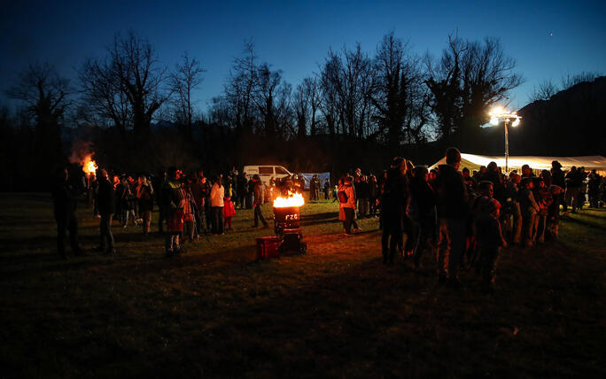 Fackel- und Lampionzug in Gamprin (08.03.2025)