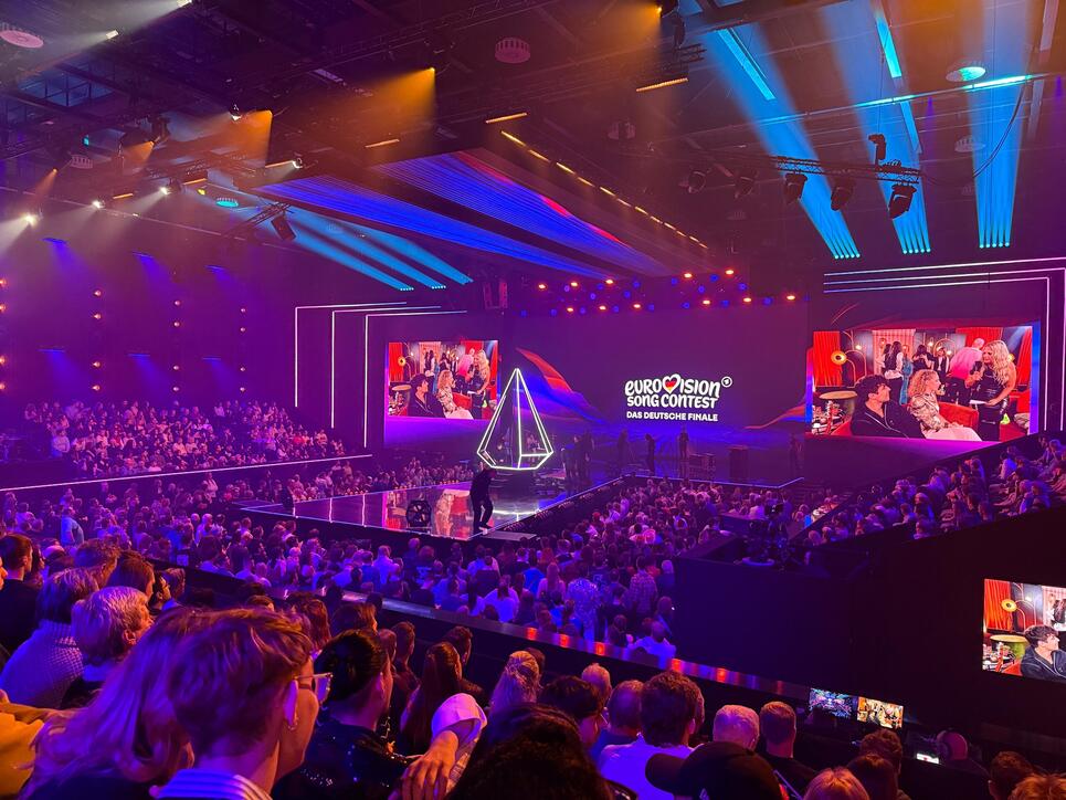 &nbsp;Vorentscheid des Eurovision Song Contest in Berlin