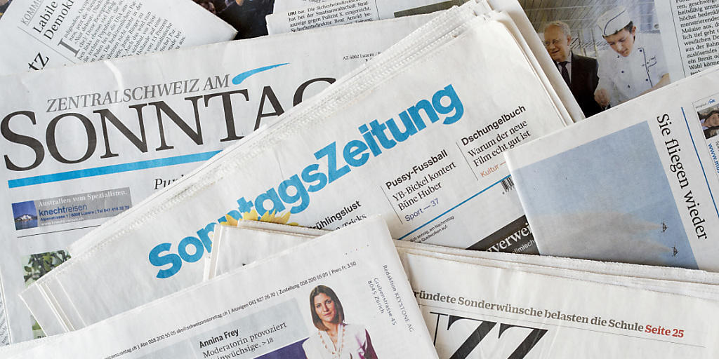 Eine Auswahl der Sonntagszeitungen (Archivbild)