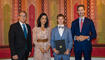 Eintragung in das Goldene Buch 2024 auf Schloss Vaduz (13.09.2024)