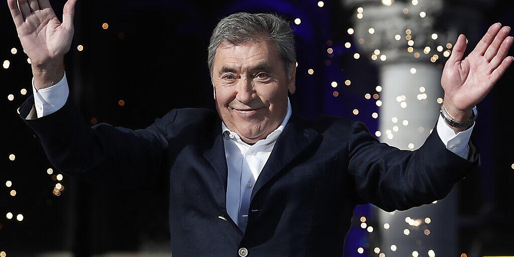 Eddy Merckx erfreut sich vor seinem 75. Geburtstag guter Gesundheit. (Archivbild)