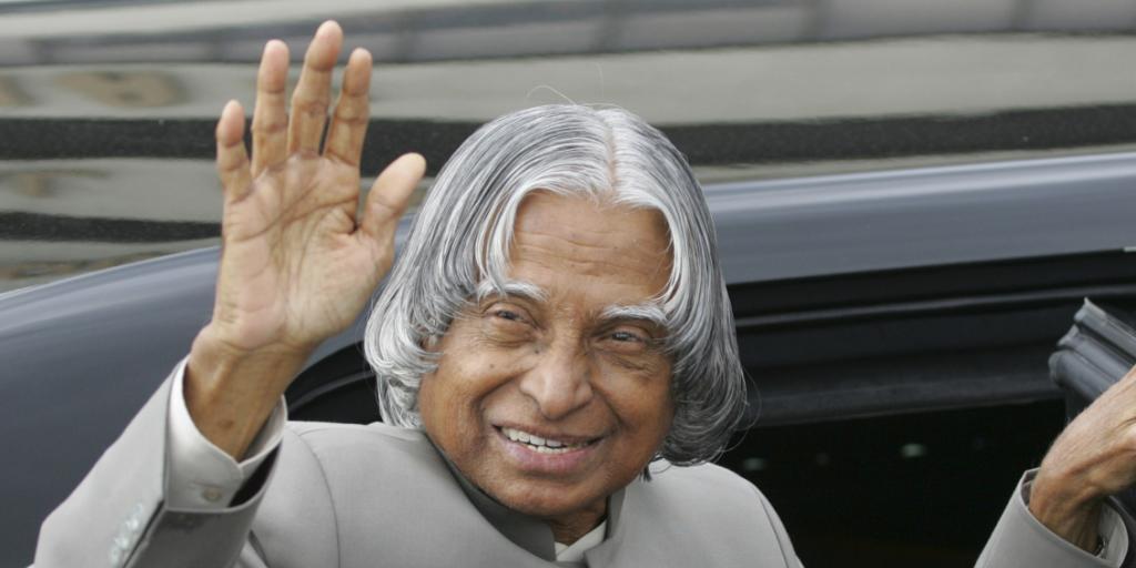 Der frühere indische Präsident A.P.J. Abdul Kalam bei einem Auftritt während seiner Amtszeit 2006. Kalam starb am Montag überraschend. (Archiv) Der frühere indische Präsident A.P.J. Abdul Kalam bei einem Auftritt während seiner Amtszeit 2006. Kalam starb am Montag überraschend. (Archiv)