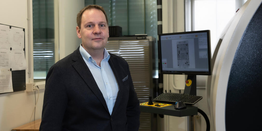 Roger Herger von Maxerial hat den Durchblick. Roger Herger von Maxerial hat den Durchblick.