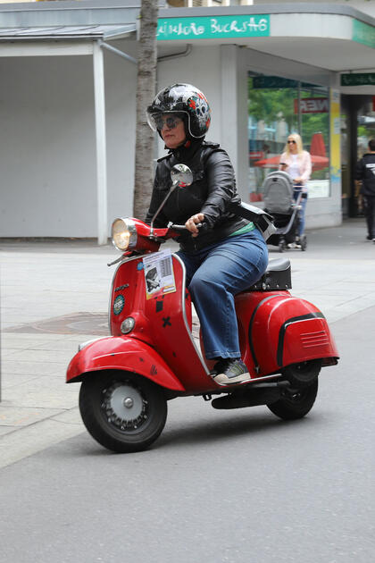 Vespa-Treff in Buchs