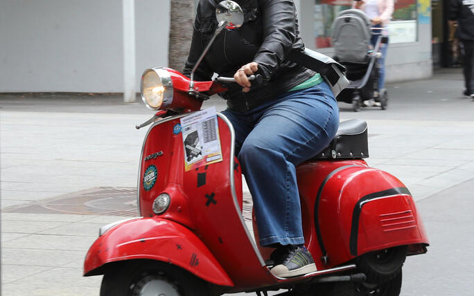 Vespa-Treff in Buchs