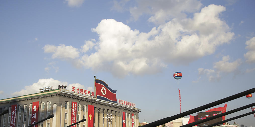 Militärparade in Pjöngjang