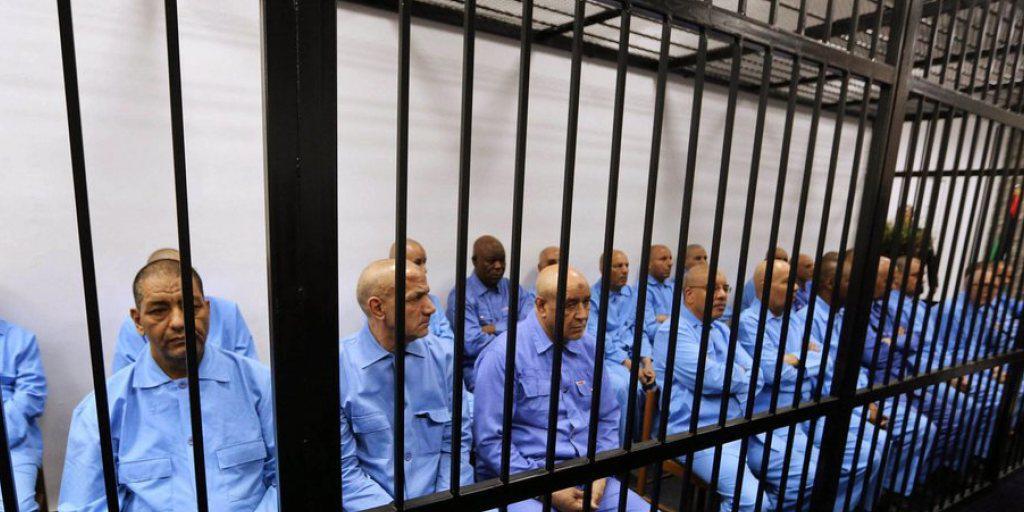 Der Prozess gegen die ehemaligen Mitglieder des Gaddafi-Regimes fand von März 2014 bis Ende Juli 2015 statt. (Archiv)