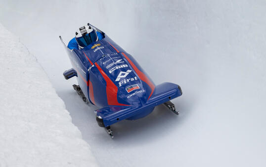 Zweier Bob, St. Moritz