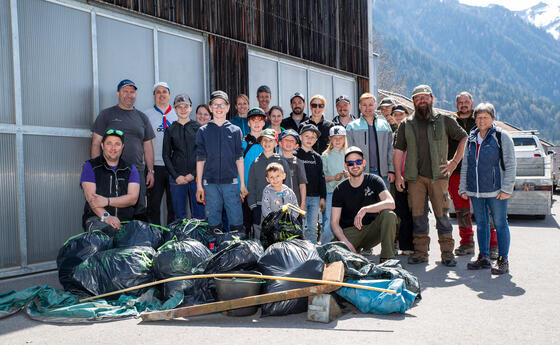 Umweltputzete und Basteln von Nisthilfen in Triesenberg (18.04.2026)
