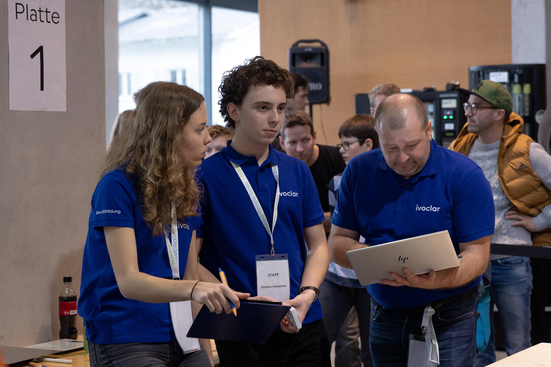 Robo-League bei der Ivoclar in Schaan