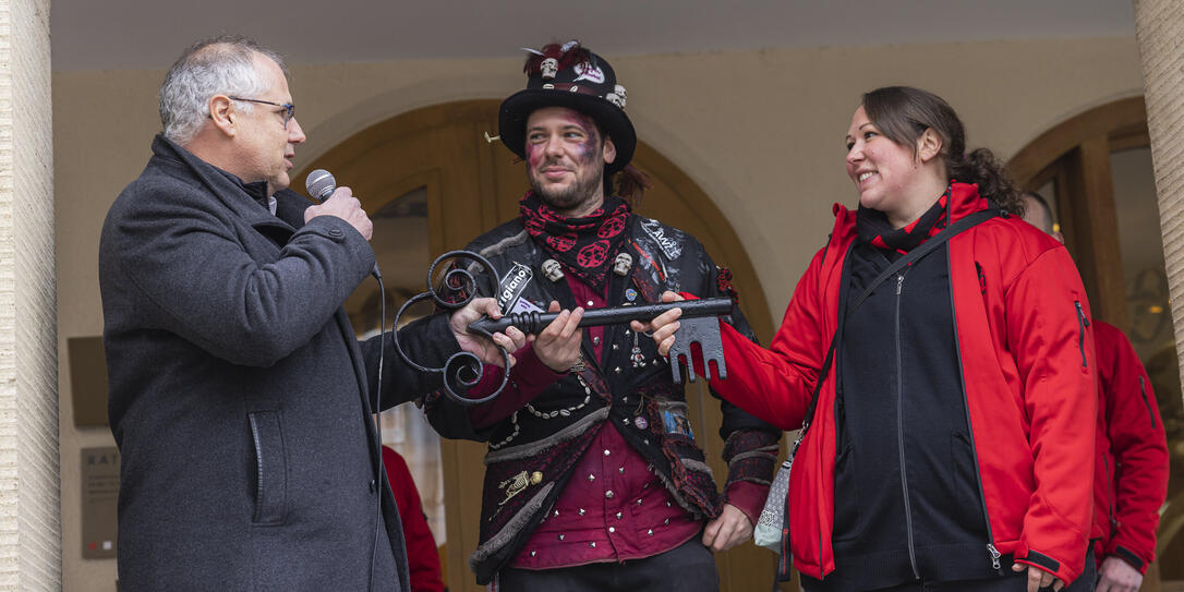 Fasnachtsbeginn in Vaduz