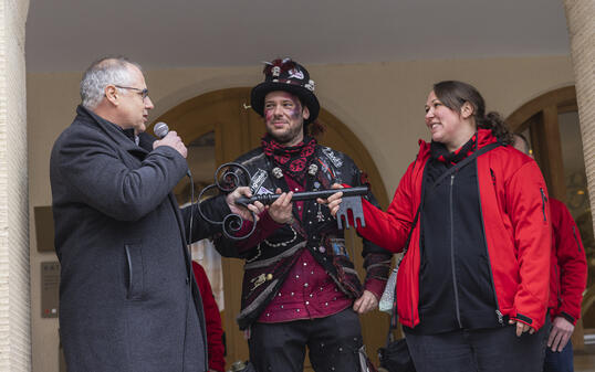 Fasnachtsbeginn in Vaduz