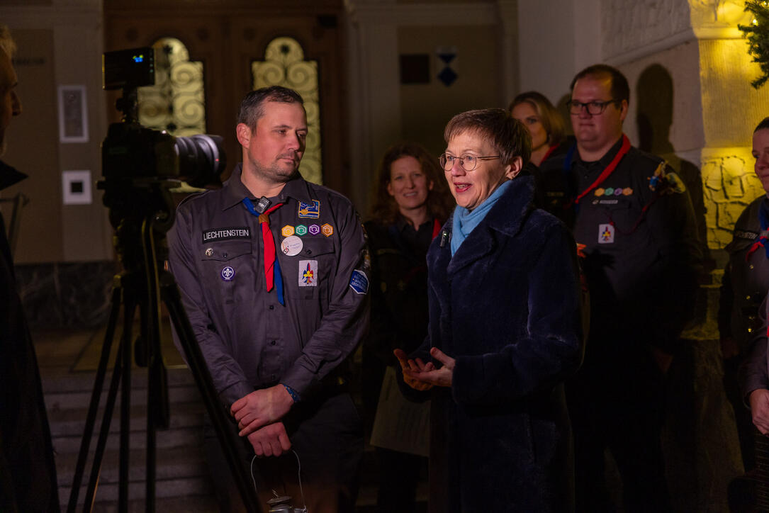Friedenslicht 2025 in Liechtenstein (17.12.2025)