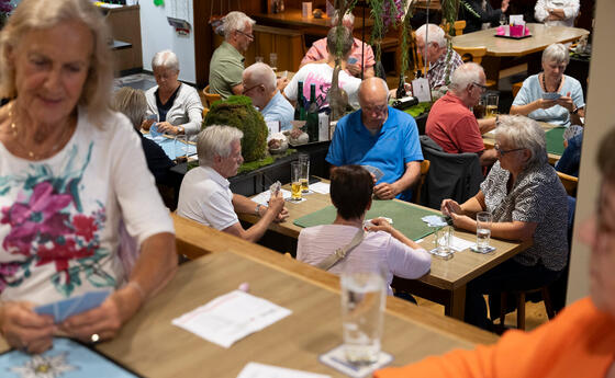 Jasskönig 1. Vorrunde im Kreuz in Haag