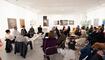 Diskussionsrunde im Rahmen der Ausstellung "Form-Farbe-Fläche"