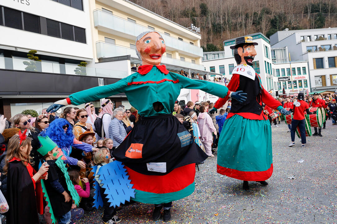 Fasnachtsumzug in Vaduz