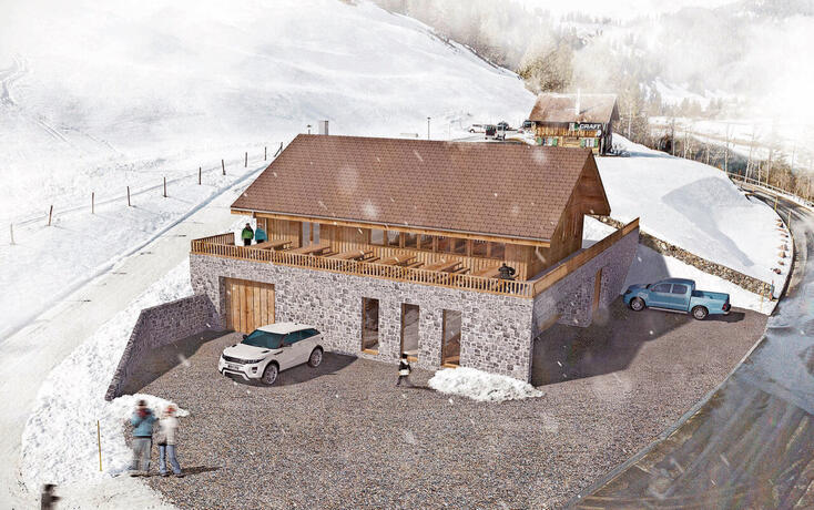 Vereinshaus Langlaufzentrum Steg