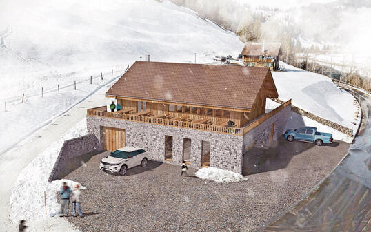 Vereinshaus Langlaufzentrum Steg