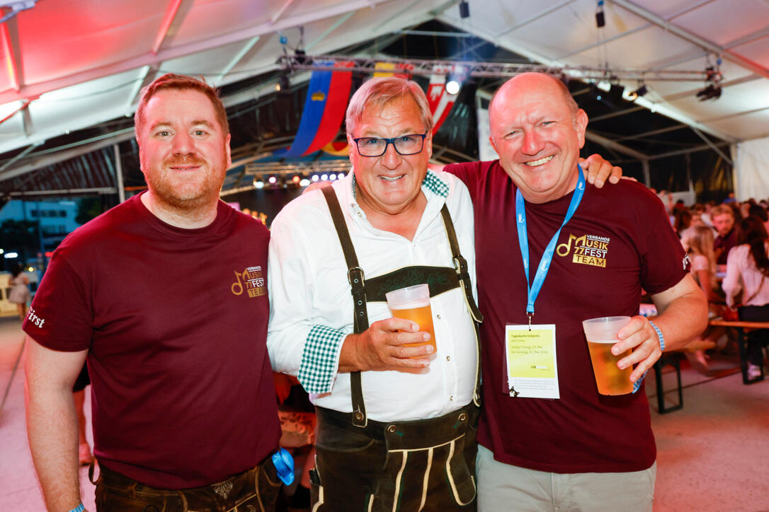 Auftakt zum 77. Verbandsmusikfest mit dem Bayerischen Abend in Vaduz