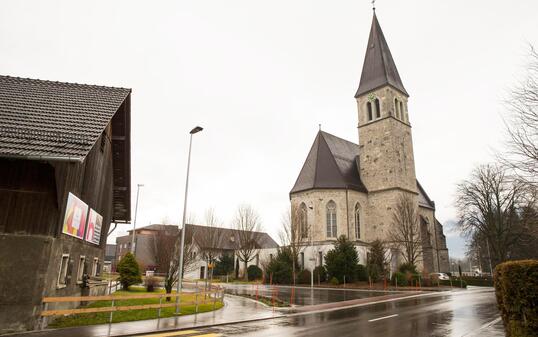 Plakatstelle in Ruggell