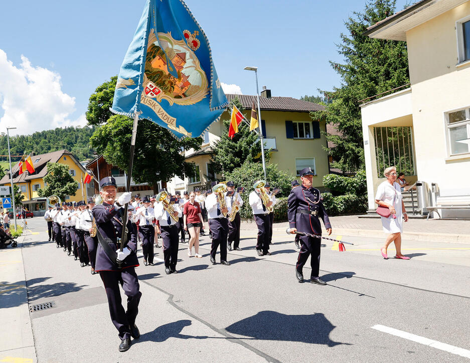 76. Liechtensteiner Verbandsmusikfest in Mauren  unter dem Motto «Mura - tönt guat»