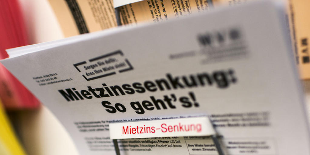 Ein Formular des Mieterinnen- und Mieterverbands erklärt, wie man eine Mietzinssenkung beantragt. (Symbolbild)