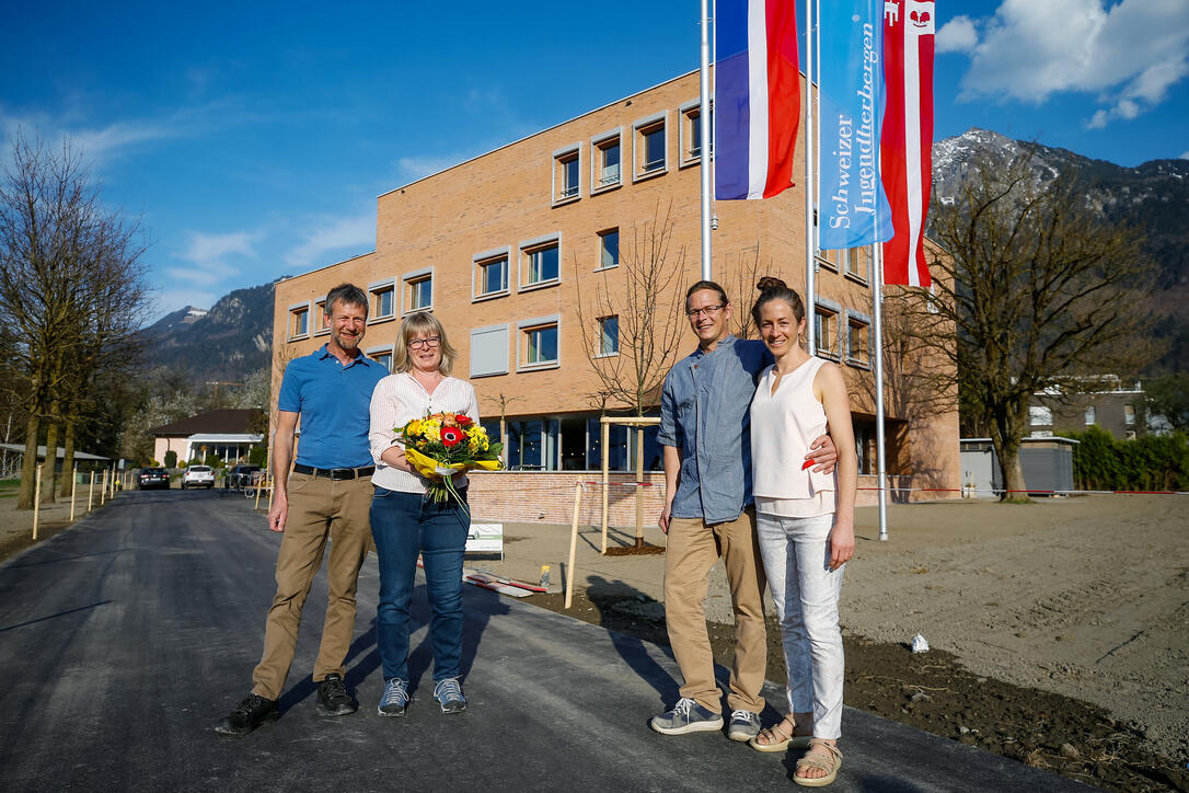 Liechtenstein Schaan Vaduz Neueroeffnung Jugendherberge