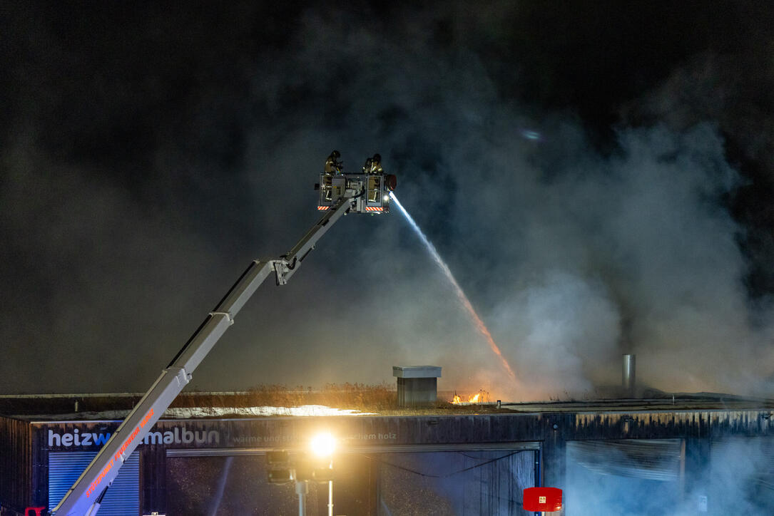 Brand Heizwerk Malbun (16.12.2025)