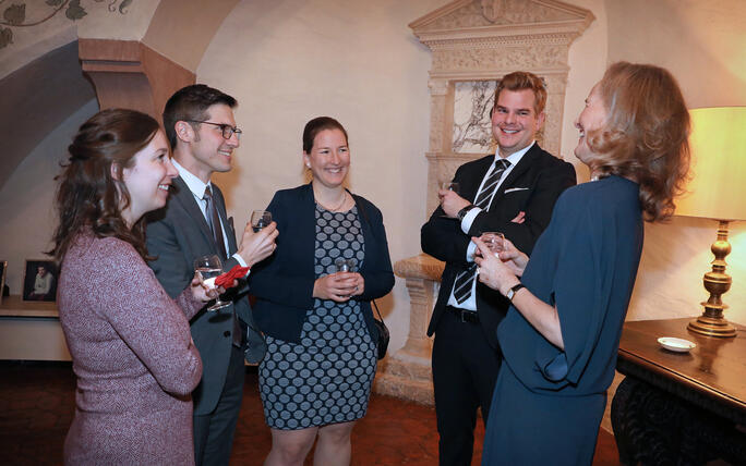 Neujahrsempfang für das diplomatische Corps auf Schloss Vaduz