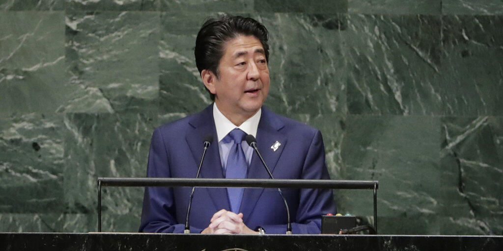 Japans Ministerpräsident Shinzo Abe hat an der Uno-Vollversammlung in der Nacht auf Mittwoch ein anderes Verhältnis seines Landes zu Nordkorea angekündigt.
