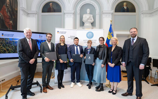 Verleihung FL Preis Universit&auml;t/Medizinische Universit&auml;t IBK,