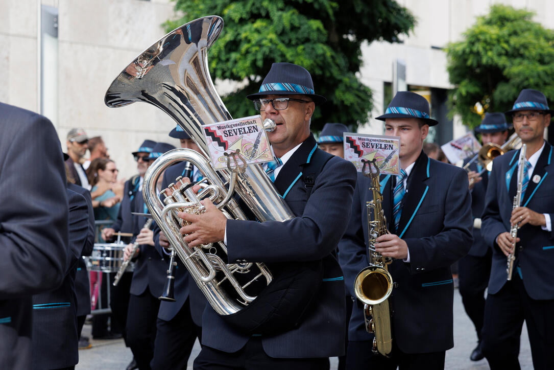 Princely Tattoo Parade in Vaduz