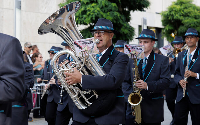 Princely Tattoo Parade in Vaduz
