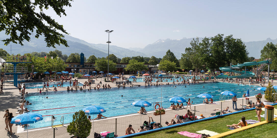 Freibad Mühleholz in Vaduz