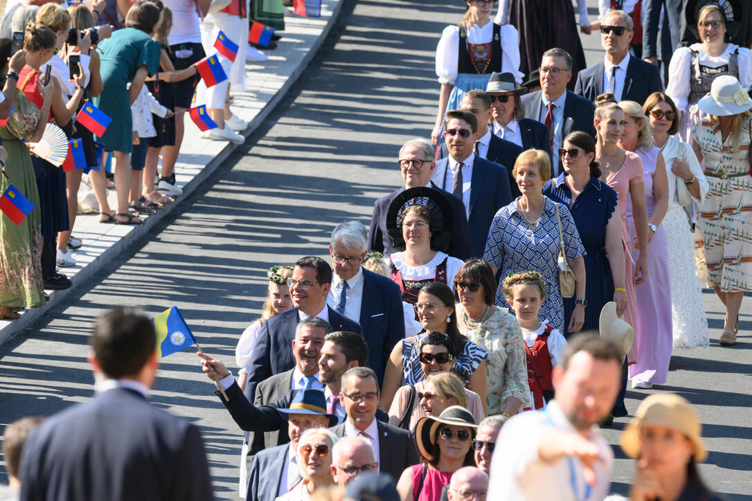 Staatsfeiertag 2026: Staatsakt auf der Schlosswiese (15.08.2026)