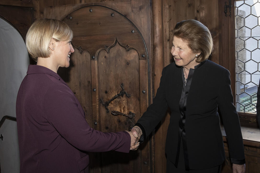 Gratulationsempfang für Fürstin Marie