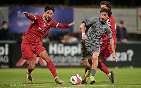 Der FC Vaduz &uuml;berzeugte zuletzt mit neun Siegen in Serie und geht damit mit einer breiten Brust in die Partie gegen den FC Aarau.
