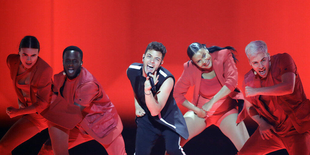 Glanzresultat f&uuml;r die Schweiz: Luca H&auml;nni hat es am Eurovision Song Contest auf Platz 4 geschafft.
