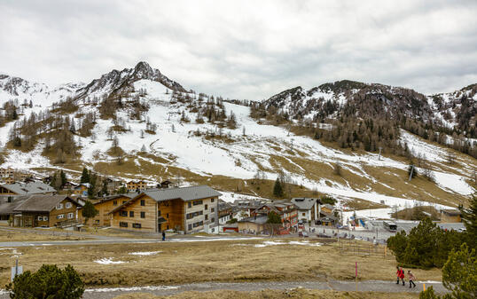 Schneemangel in Malbun