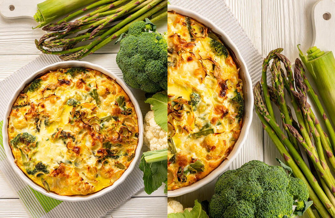 Spargel- Gemüsegratin