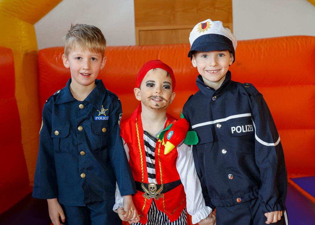 Kinderfasnacht in Schellenberg.