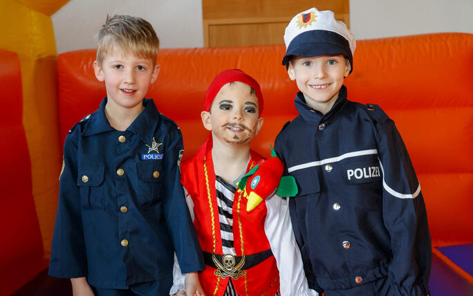 Kinderfasnacht in Schellenberg.