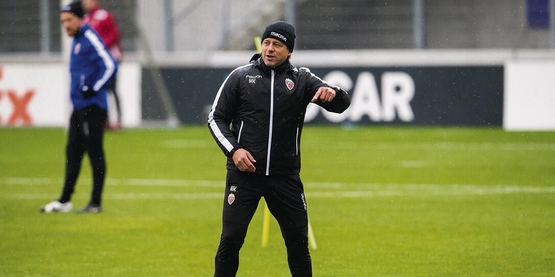 Abschlusstraining Fussball Nationalmannschaft Liechtenstein