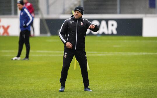 Abschlusstraining Fussball Nationalmannschaft Liechtenstein