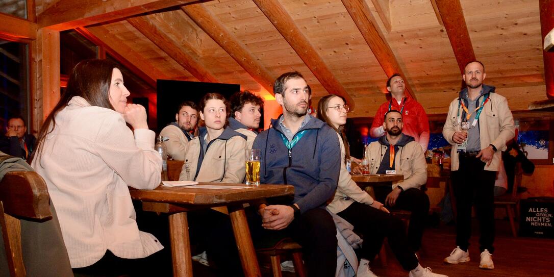 Liechtensteiner Abend in Cortina d'Ampezzo (Olympia)